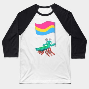 Mantis Shrimp Pansexual Pride! Baseball T-Shirt